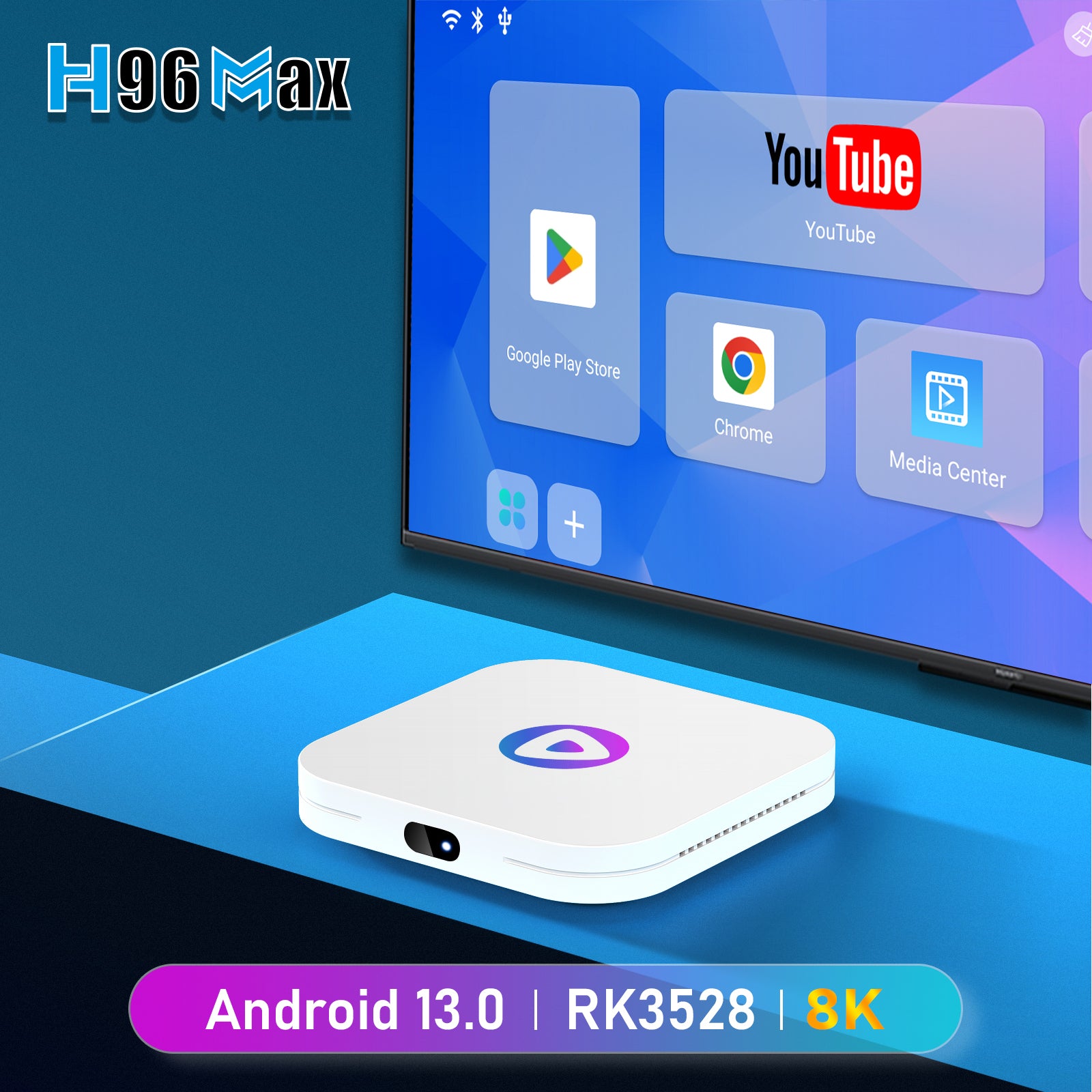 Android Box-H96max 8k ultra hd