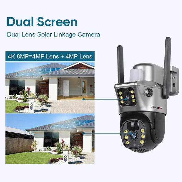 Kamera solare 2 syna (wifi)