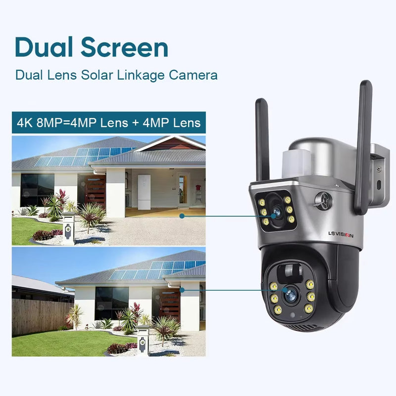 Kamera solare 2 syna (wifi)