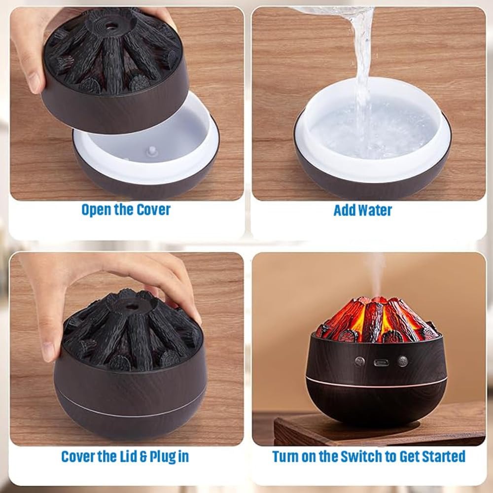 Aromatizues dhe pastrues ajri-charcoal humidifier