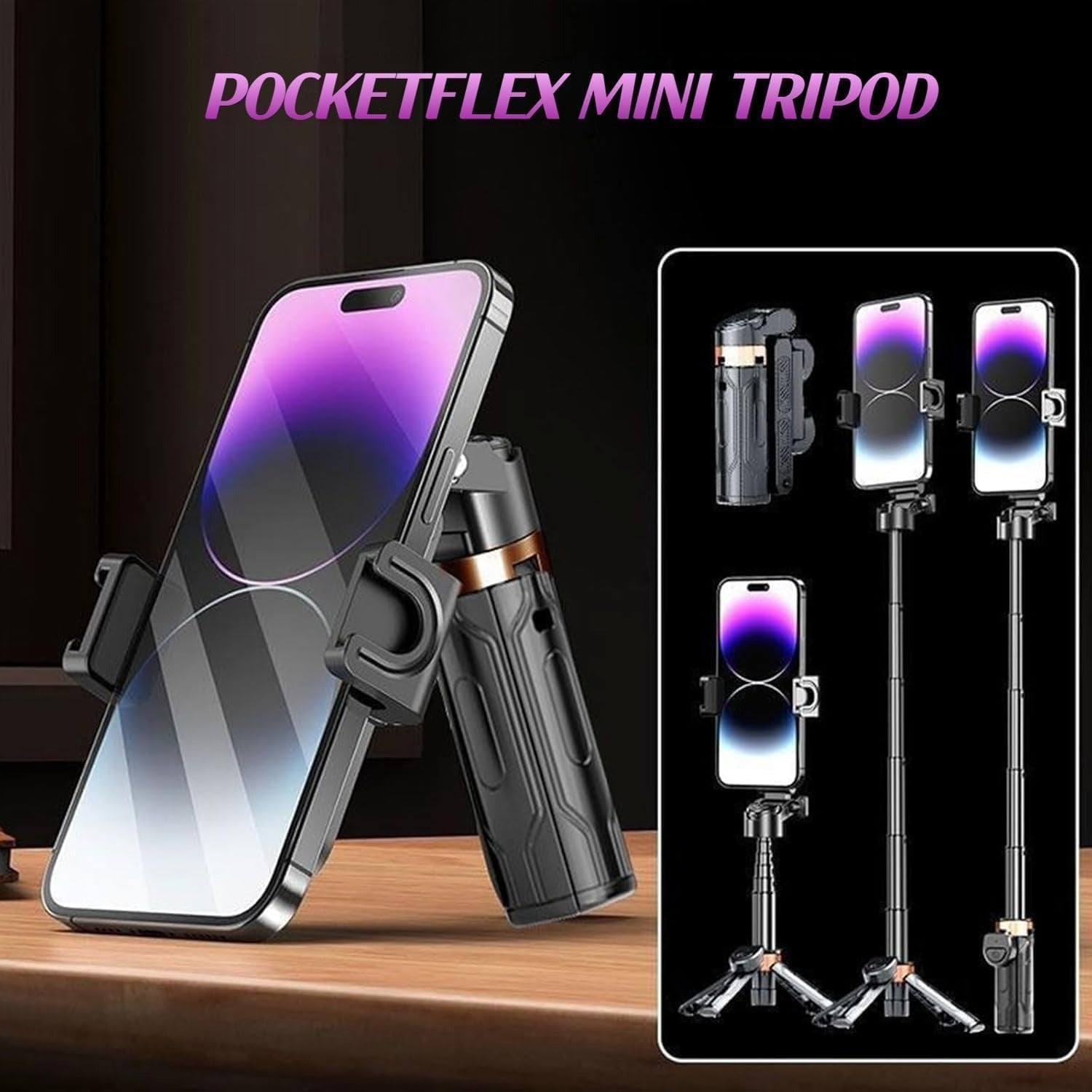 Mini Selfie Stick Tripod