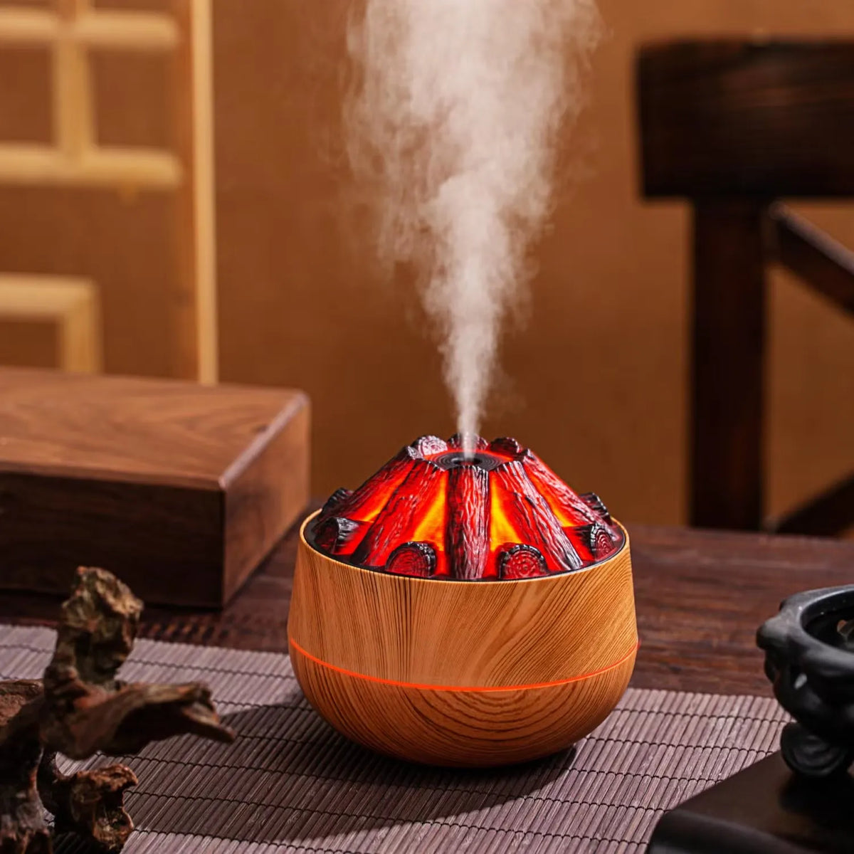 Aromatizues dhe pastrues ajri-charcoal humidifier