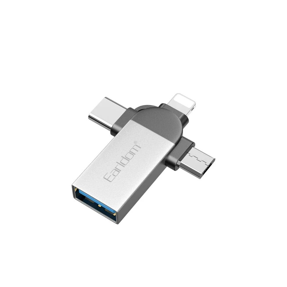 Adapter OTG 3-në-1-Earldom OT93