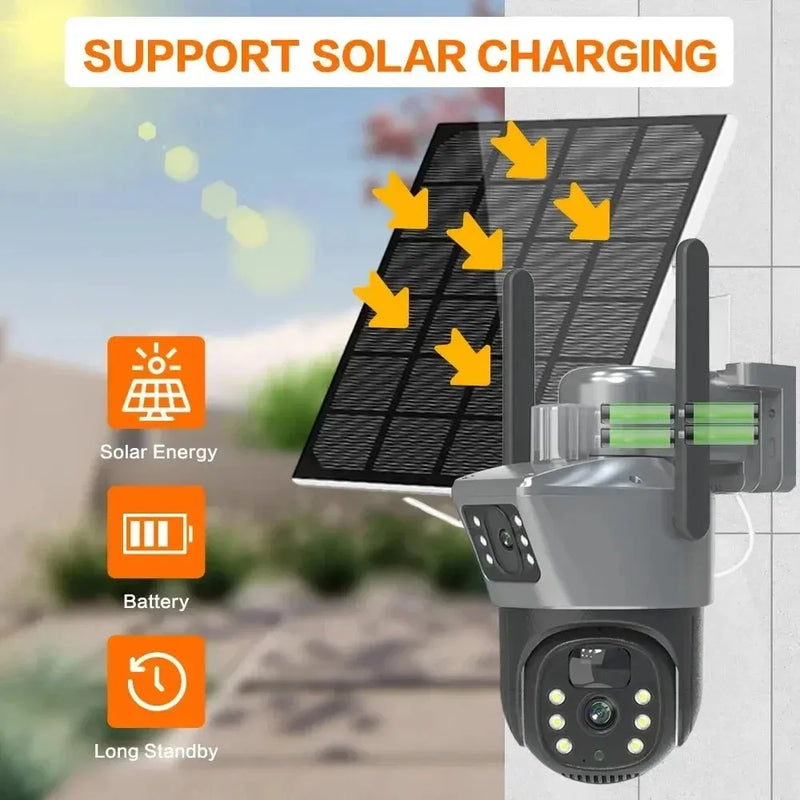 Kamera solare 2 syna (wifi)