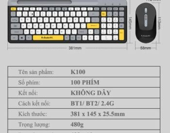 Tastiere Me Bateri-K100